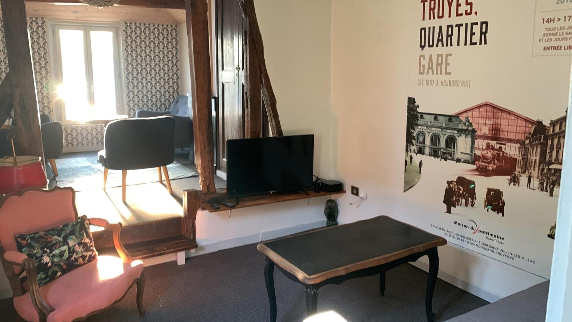 טרואה Duplex La Maisonnette 1 Chambre - Parking Gratuit מראה חיצוני תמונה